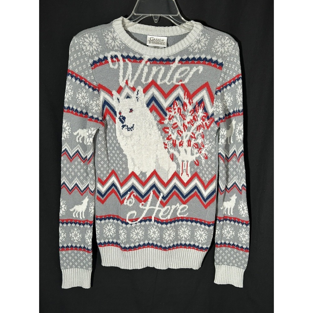 Game of Thrones‎ 2019 Christmas Sweater Women's Small